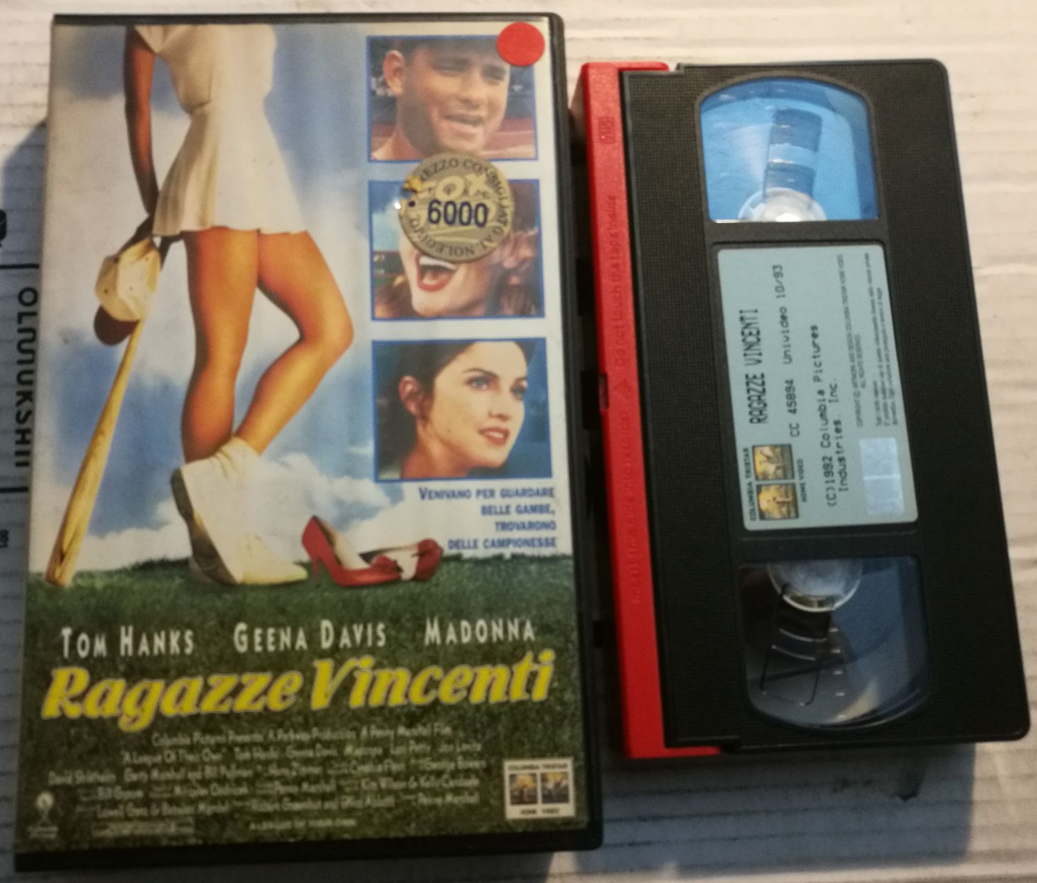 TeknoFilm - VHS – RAGAZZE VINCENTI di Penny Marshall (1992) - COLUMBIA TRISTAR TeknoFilm - VHS – RAGAZZE VINCENTI di Penny Marshall (1992) - COLUMBIA TRISTAR