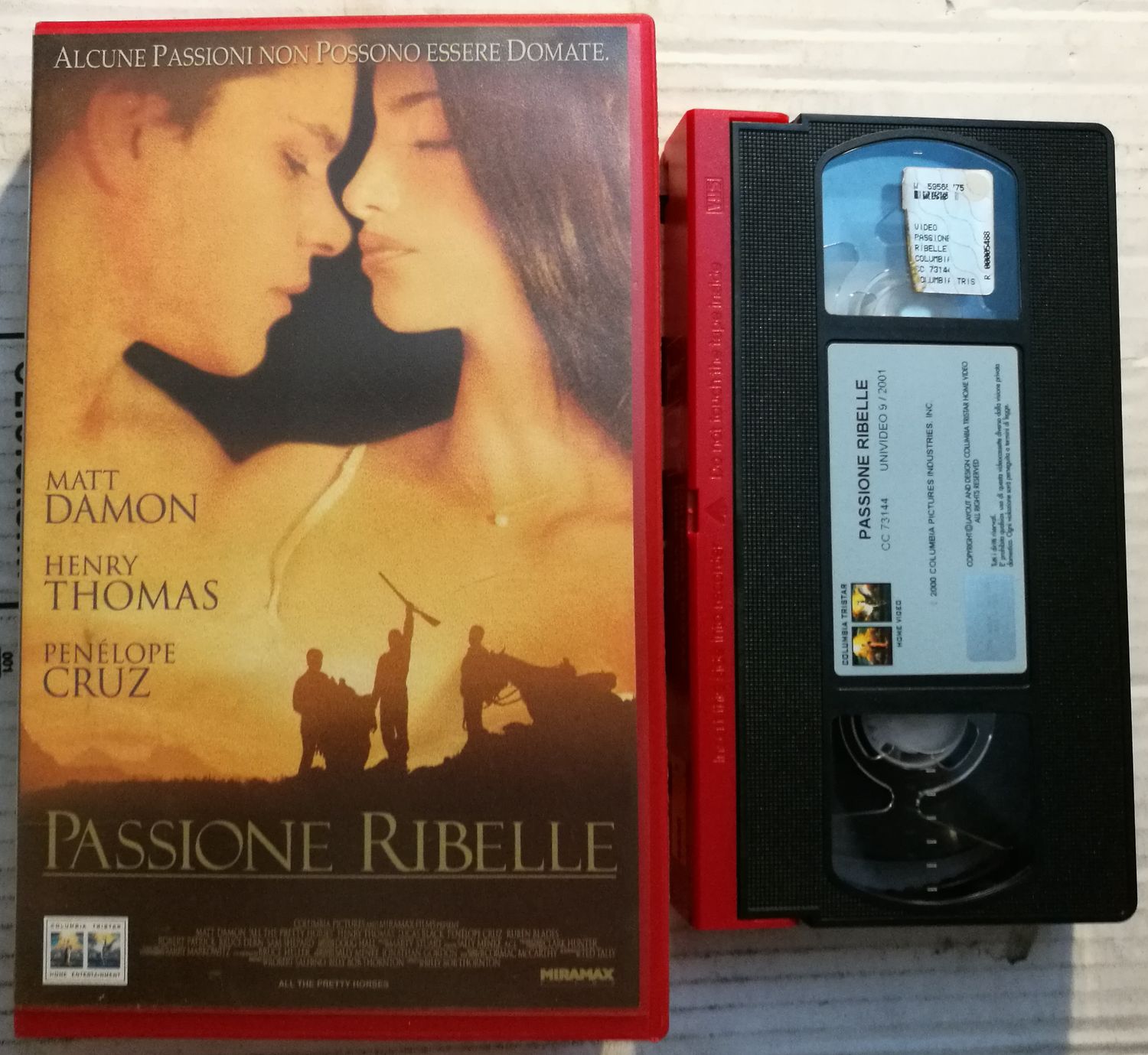 TeknoFilm - VHS – PASSIONE RIBELLE di Billy Bob Thornton (2000) - COLUMBIA TRISTAR TeknoFilm - VHS – PASSIONE RIBELLE di Billy Bob Thornton (2000) - COLUMBIA TRISTAR
