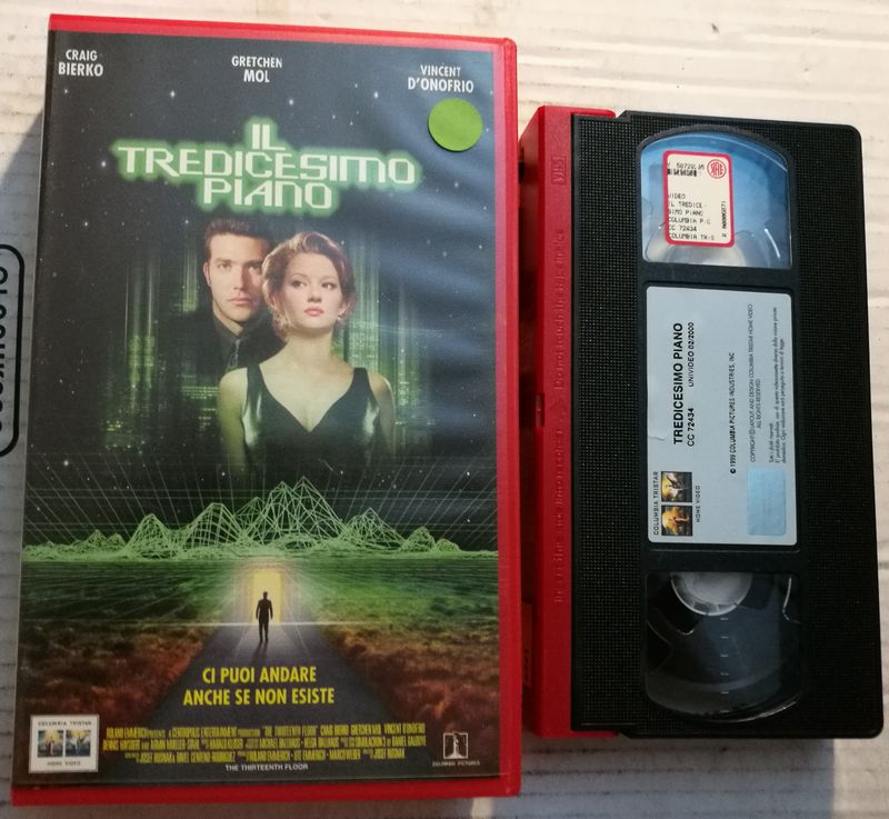TeknoFilm - VHS – IL TREDICESIMO PIANO di Josef Rusnak (1999) - COLUMBIA TRISTAR TeknoFilm - VHS – IL TREDICESIMO PIANO di Josef Rusnak (1999) - COLUMBIA TRISTAR