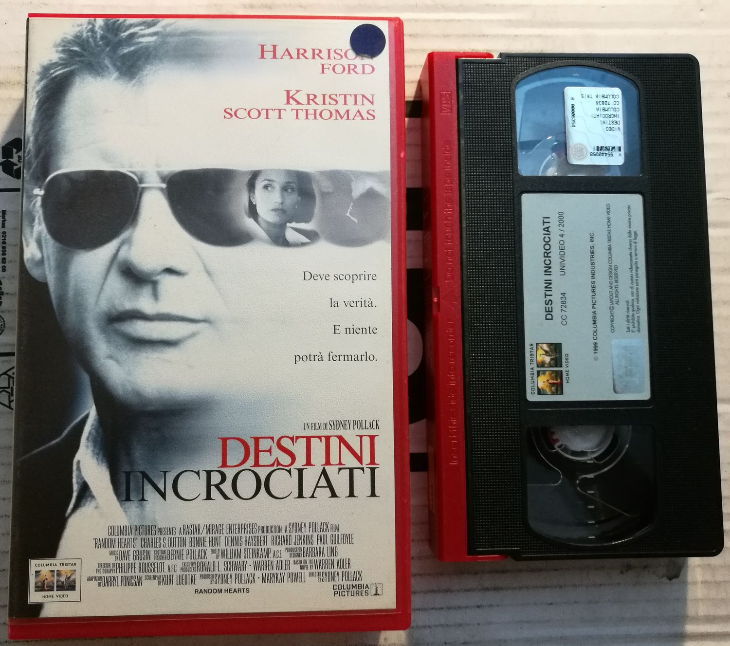 TeknoFilm - VHS – DESTINI INCROCIATI di Sydney Pollack (1999) - COLUMBIA TRISTAR TeknoFilm - VHS – DESTINI INCROCIATI di Sydney Pollack (1999) - COLUMBIA TRISTAR