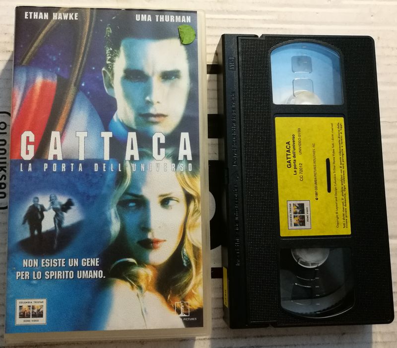 TeknoFilm - VHS – GATTACA - LA PORTA DELL'UNIVERSO di Andrew Niccol (1997) - COLUMBIA TRISTAR TeknoFilm - VHS – GATTACA - LA PORTA DELL'UNIVERSO di Andrew Niccol (1997) - COLUMBIA TRISTAR