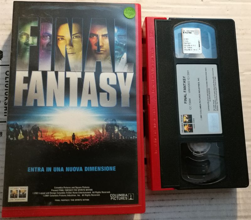 TeknoFilm - VHS – FINAL FANTASY di Hironobu Sakaguchi (2001) - COLUMBIA TRISTAR