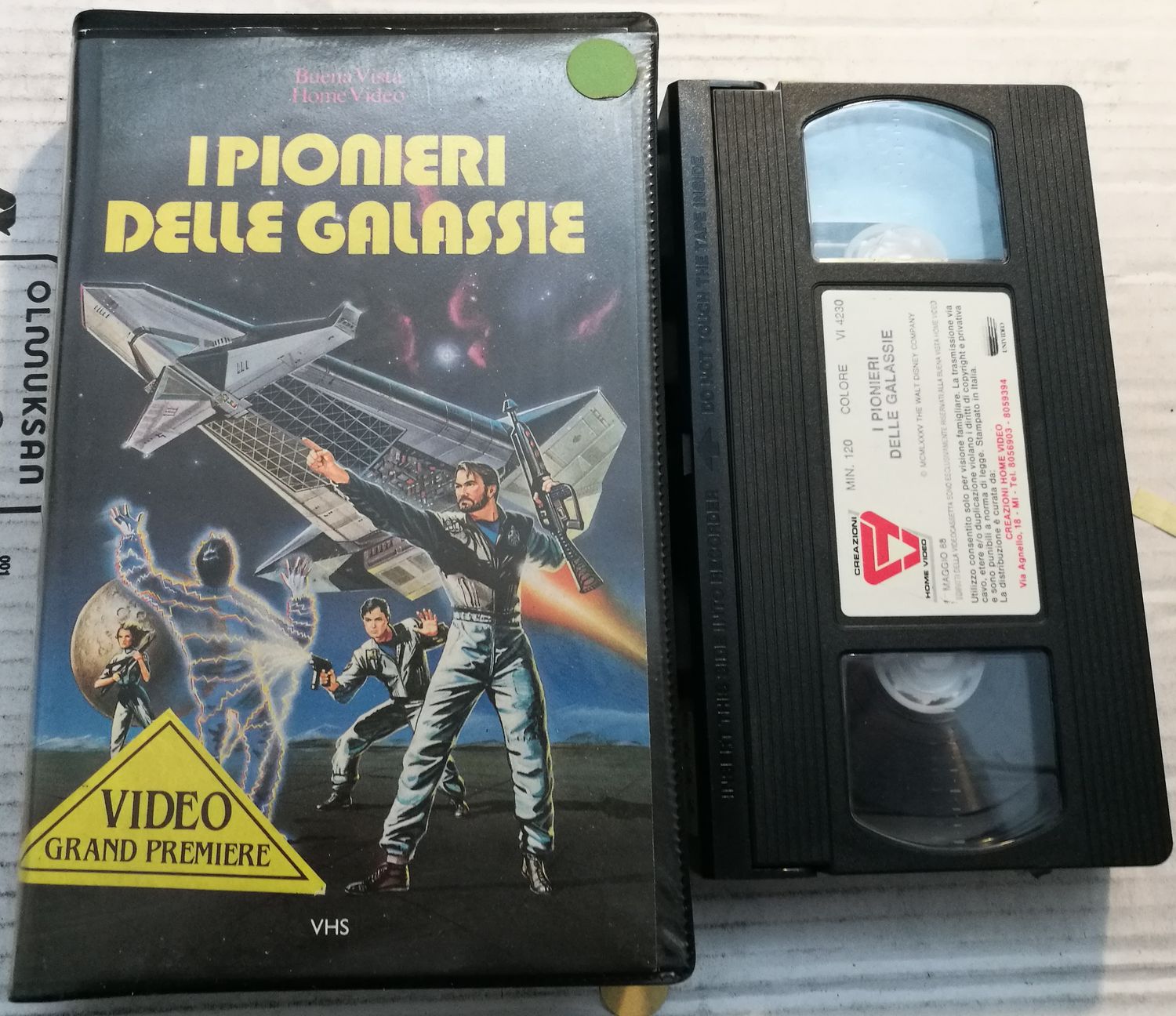TeknoFilm - VHS – I PIONIERI DELLE GALASSIE di James Goldstone (1988) - CREAZIONI (INEDITO IN DVD) TeknoFilm - VHS – I PIONIERI DELLE GALASSIE di James Goldstone (1988) - CREAZIONI (INEDITO IN DVD)