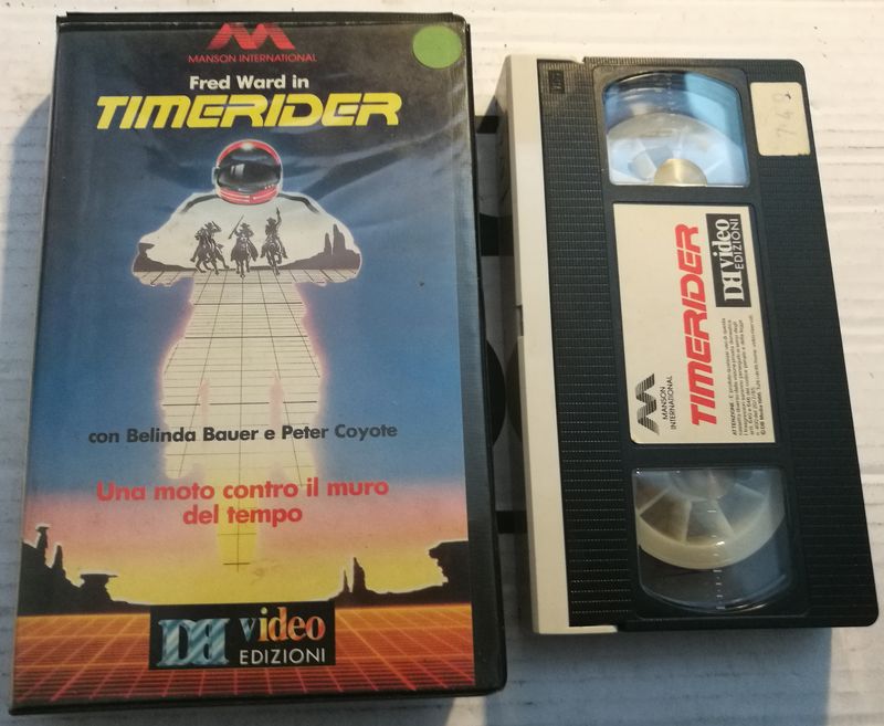 TeknoFilm - VHS – TIMERIDER - UNA MOTO CONTRO IL MURO DEL TEMPO di William Dear (1982) - DB VIDEO (INEDITO IN DVD)