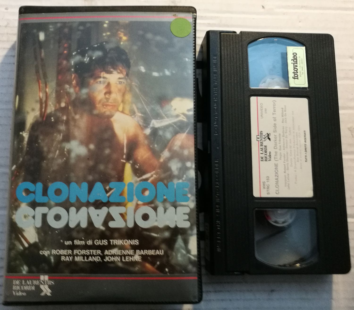 TeknoFilm - VHS – CLONAZIONE di Gus Trikonis (1979) - DeLaurentis/RICORDI (INEDITO IN DVD) TeknoFilm - VHS – CLONAZIONE di Gus Trikonis (1979) - DeLaurentis/RICORDI (INEDITO IN DVD)