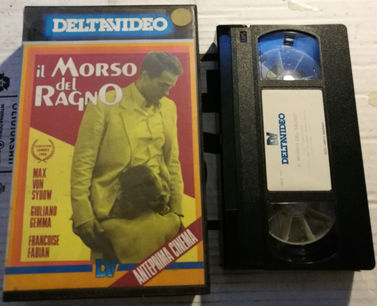 TeknoFilm - VHS – IL MORSO DEL RAGNO di Claude D'Anna (1982) - DELTAVIDEO (INEDITO IN DVD) TeknoFilm - VHS – IL MORSO DEL RAGNO di Claude D'Anna (1982) - DELTAVIDEO (INEDITO IN DVD)