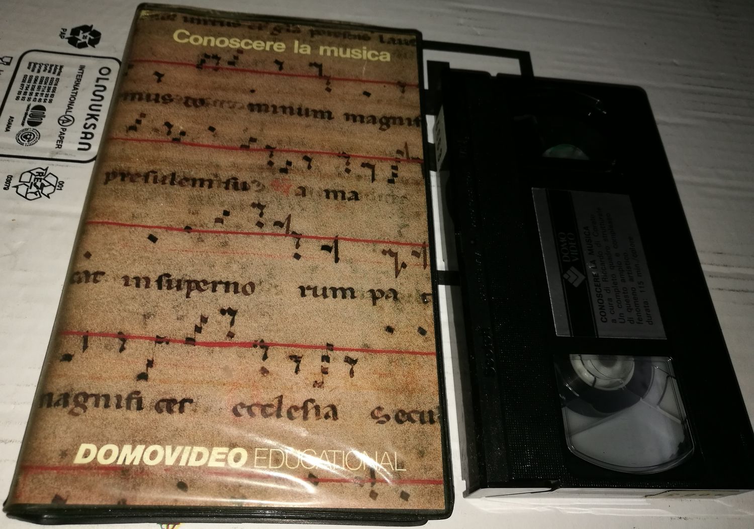 TeknoFilm - VHS – CONOSCERE LA MUSICA (1986) - DOMOVIDEO (INEDITO IN DVD) TeknoFilm - VHS – CONOSCERE LA MUSICA (1986) - DOMOVIDEO (INEDITO IN DVD)