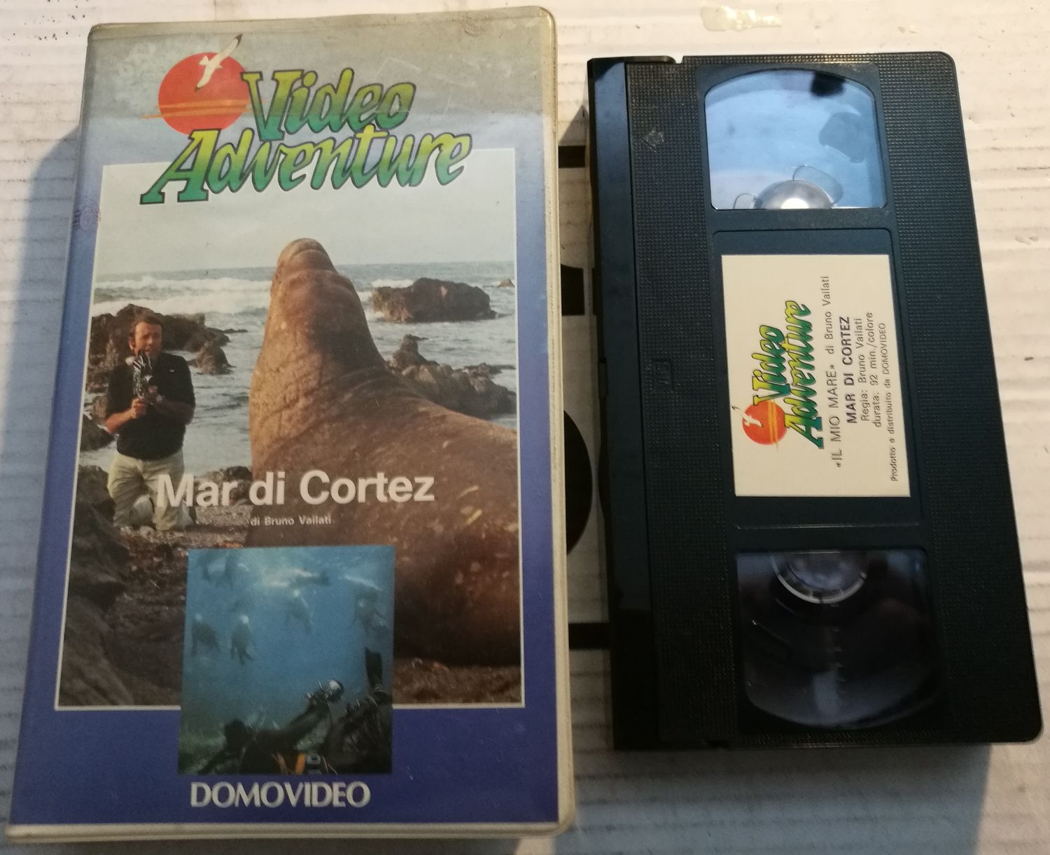 TeknoFilm - VHS – VIDEO ADVENTURE 2 - MAR DI CORTEZ (1985) - DOMOVIDEO (INEDITO IN DVD) TeknoFilm - VHS – VIDEO ADVENTURE 2 - MAR DI CORTEZ (1985) - DOMOVIDEO (INEDITO IN DVD)
