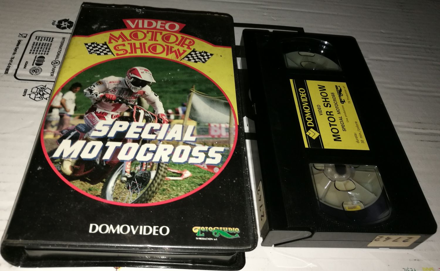 TeknoFilm - VHS – VIDEO MOTORSHOW - SPECIAL MOTOCROSS (1986) - DOMOVIDEO (INEDITO IN DVD) TeknoFilm - VHS – VIDEO MOTORSHOW - SPECIAL MOTOCROSS (1986) - DOMOVIDEO (INEDITO IN DVD)