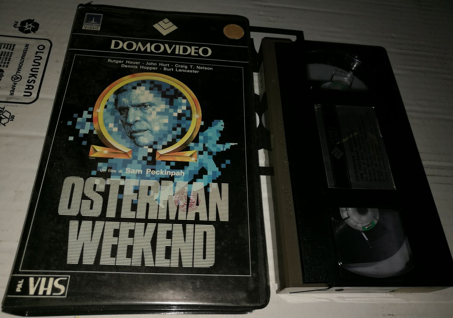TeknoFilm - VHS – OSTERMAN WEEKEND di Sam Peckinpah (1983) - DOMOVIDEO TeknoFilm - VHS – OSTERMAN WEEKEND di Sam Peckinpah (1983) - DOMOVIDEO