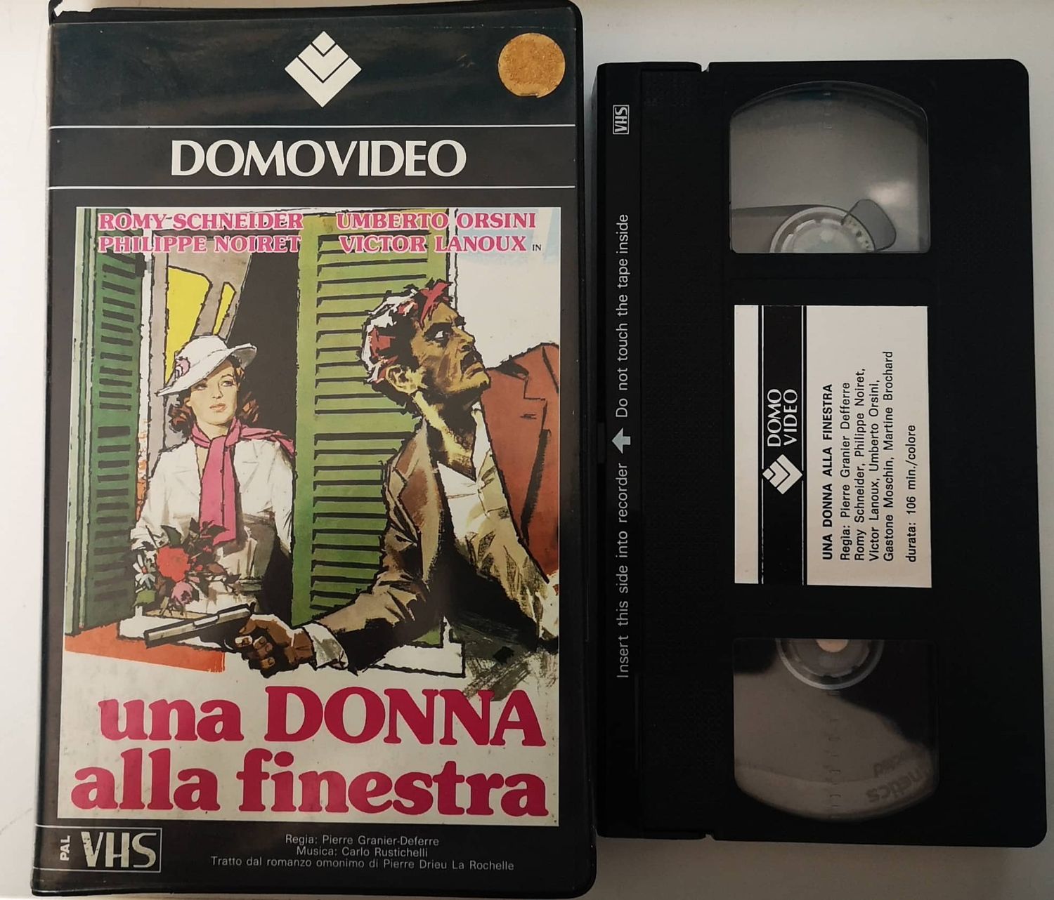 TeknoFilm - VHS – UNA DONNA ALLA FINESTRA di Pierre Granier-Deferre (1976) - DOMOVIDEO TeknoFilm - VHS – UNA DONNA ALLA FINESTRA di Pierre Granier-Deferre (1976) - DOMOVIDEO