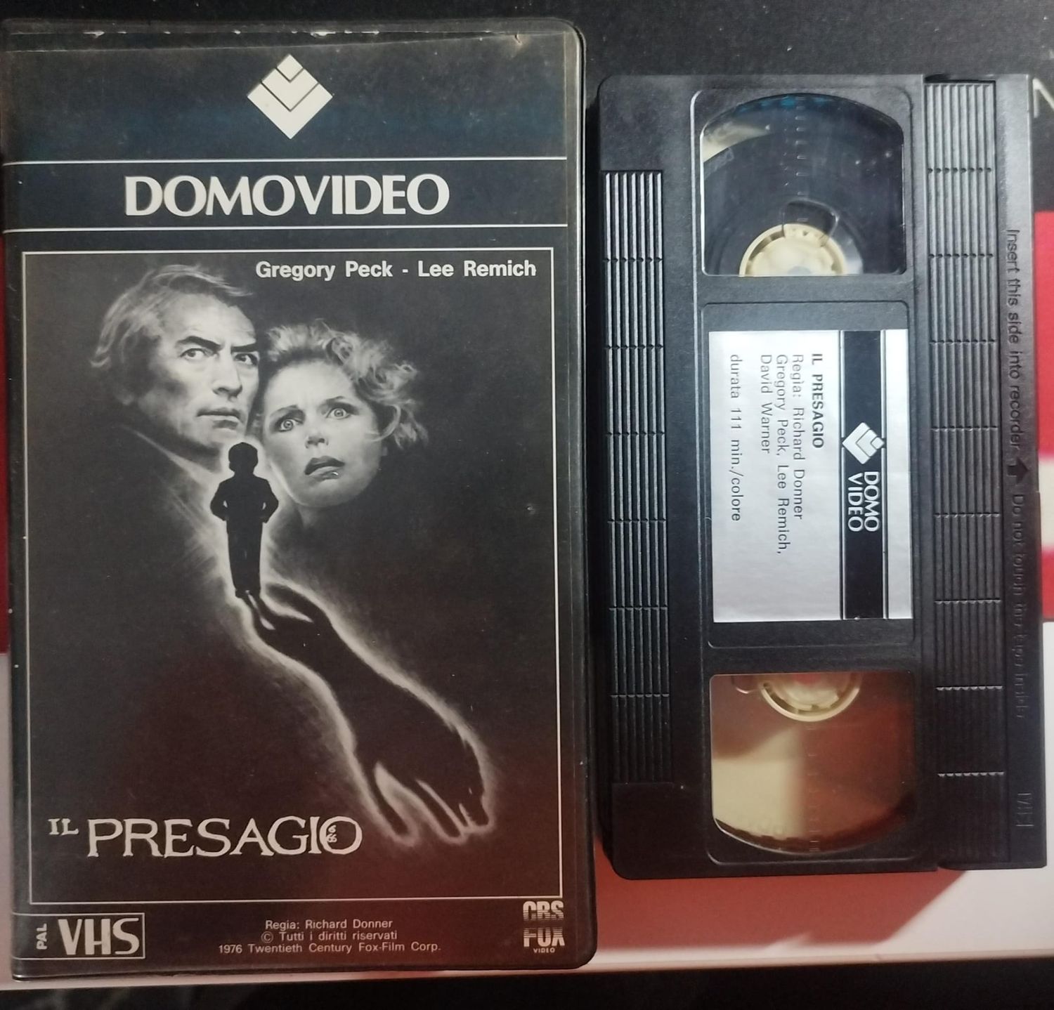 TeknoFilm - VHS – IL PRESAGIO di Richard Donner (1976) - DOMOVIDEO TeknoFilm - VHS – IL PRESAGIO di Richard Donner (1976) - DOMOVIDEO