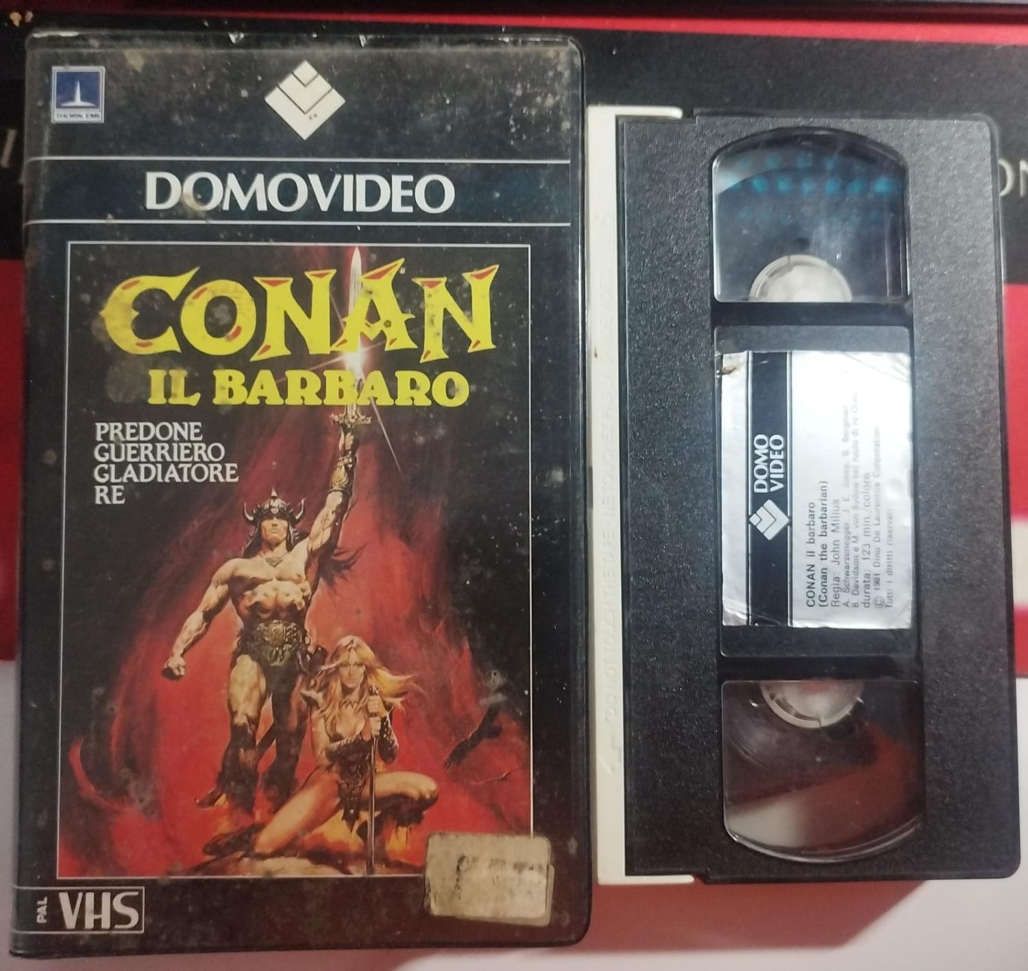 TeknoFilm - VHS – CONAN IL BARBARO di John Milius (1982) - DOMOVIDEO TeknoFilm - VHS – CONAN IL BARBARO di John Milius (1982) - DOMOVIDEO