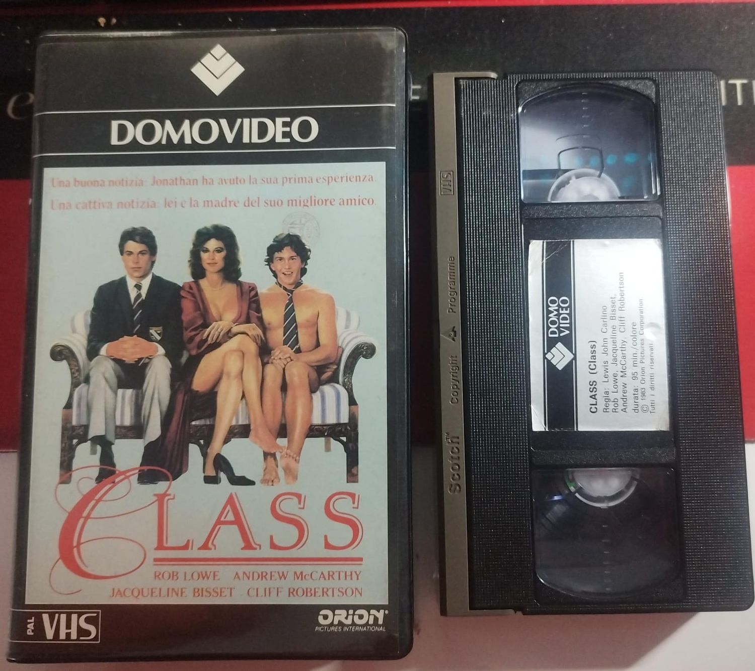 TeknoFilm - VHS – CLASS di Lewis John Carlino (1983) - DOMOVIDEO TeknoFilm - VHS – CLASS di Lewis John Carlino (1983) - DOMOVIDEO