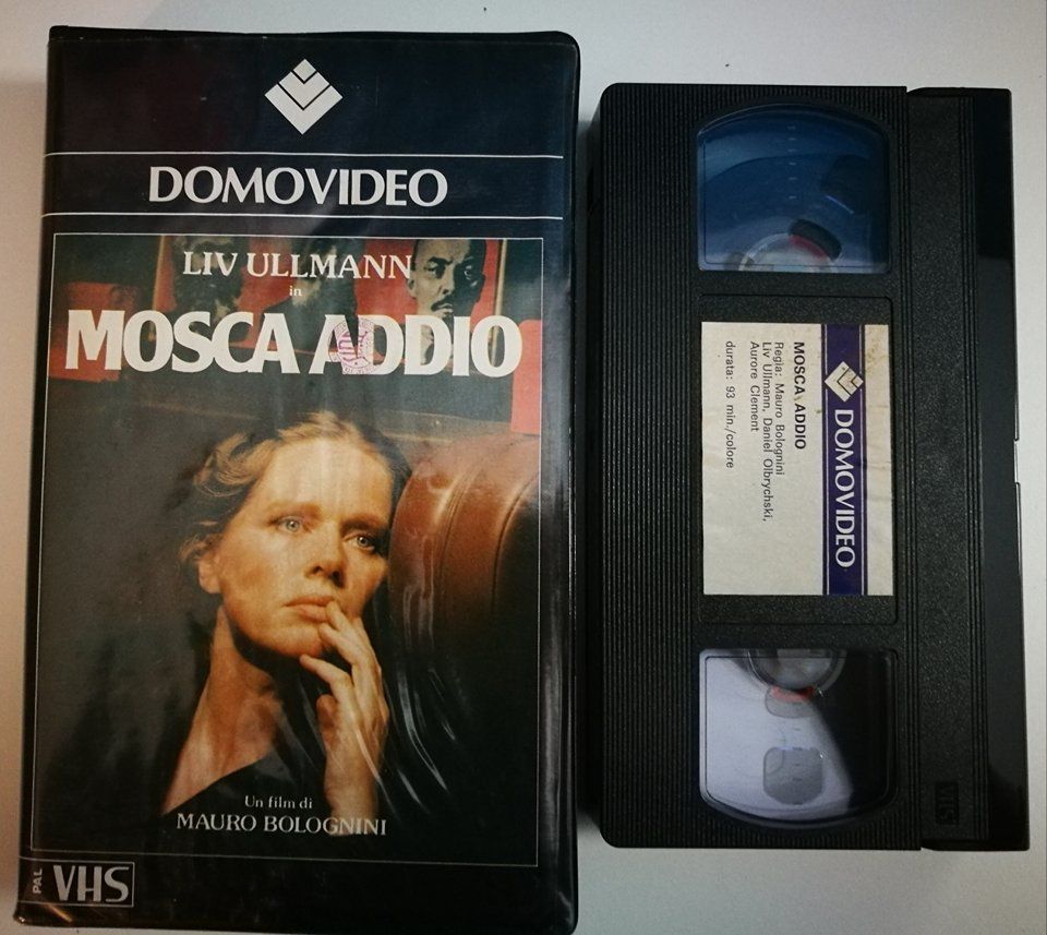 TeknoFilm - VHS – MOSCA ADDIO di Mauro Bolognini (1986) - DOMOVIDEO (INEDITO IN DVD) TeknoFilm - VHS – MOSCA ADDIO di Mauro Bolognini (1986) - DOMOVIDEO (INEDITO IN DVD)