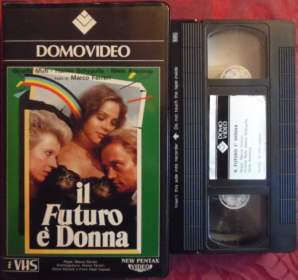 TeknoFilm - VHS – IL FUTURO E' DONNA di Marco Ferreri (1984) - DOMOVIDEO TeknoFilm - VHS – IL FUTURO E' DONNA di Marco Ferreri (1984) - DOMOVIDEO