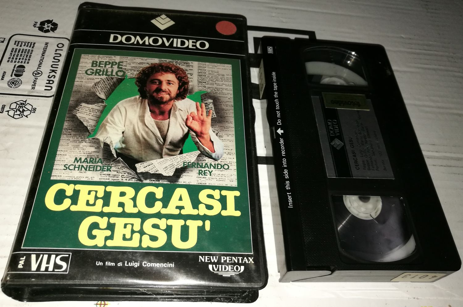 TeknoFilm - VHS – CERCASI GESU' di Luigi Comencini (1992) - DOMOVIDEO TeknoFilm - VHS – CERCASI GESU' di Luigi Comencini (1992) - DOMOVIDEO