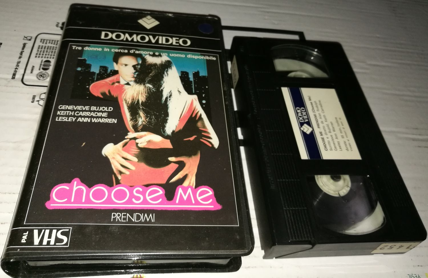 TeknoFilm - VHS – CHOOSE ME - PRENDIMI di Alan Rudolph (1984) - DOMOVIDEO TeknoFilm - VHS – CHOOSE ME - PRENDIMI di Alan Rudolph (1984) - DOMOVIDEO