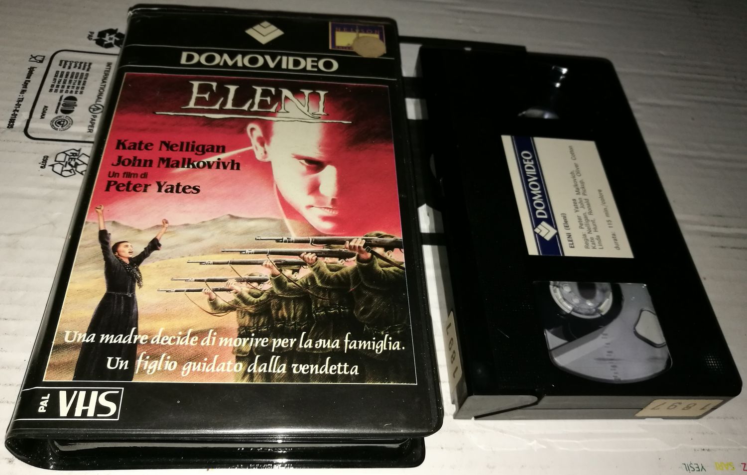 TeknoFilm - VHS – ELENI di Peter Yates (1985) - DOMOVIDEO TeknoFilm - VHS – ELENI di Peter Yates (1985) - DOMOVIDEO