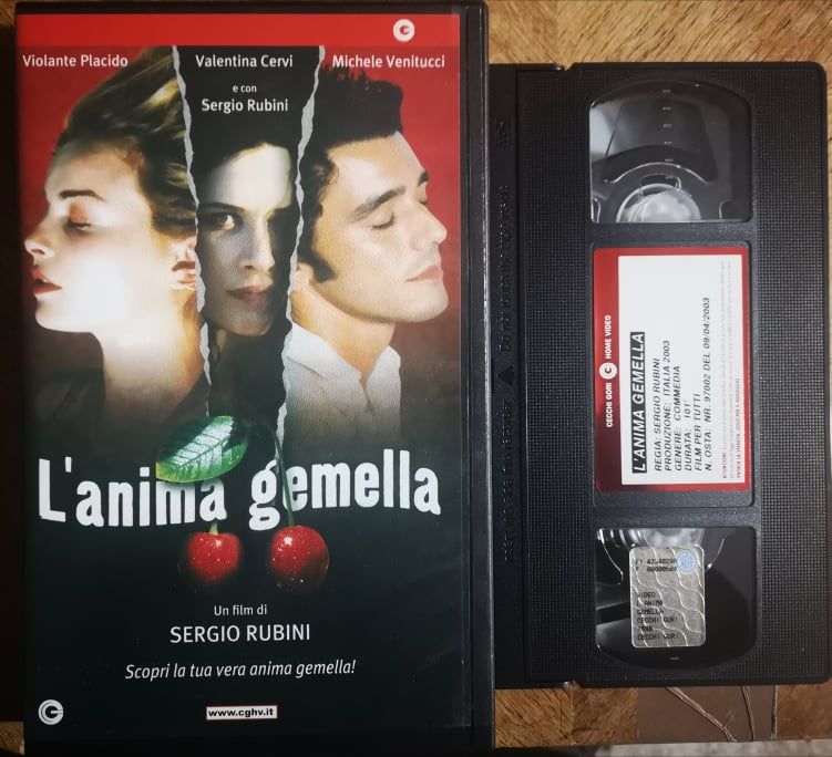 TeknoFilm - VHS – L'ANIMA GEMELLA di Sergio Rubini (2002) - CECCHI GORI HOME VIDEO TeknoFilm - VHS – L'ANIMA GEMELLA di Sergio Rubini (2002) - CECCHI GORI HOME VIDEO