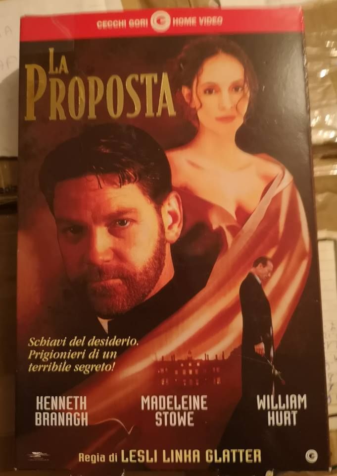 TeknoFilm - VHS – LA PROPOSTA di Leslie Linka Glatter (1998) - CECCHI GORI HOME VIDEO TeknoFilm - VHS – LA PROPOSTA di Leslie Linka Glatter (1998) - CECCHI GORI HOME VIDEO