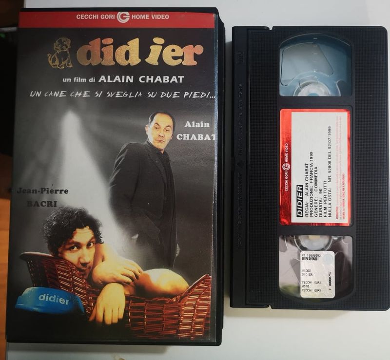 TeknoFilm - VHS (Copertina tagliata) – DIDIER di Alain Chabat (1997) - CECCHI GORI HOME VIDEO