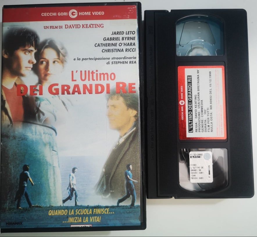 TeknoFilm - VHS (Copertina tagliata) – L'ULTIMO DEI GRANDI RE di David Keating (1996) - CECCHI GORI HOME VIDEO TeknoFilm - VHS (Copertina tagliata) – L'ULTIMO DEI GRANDI RE di David Keating (1996) - CECCHI GORI HOME VIDEO