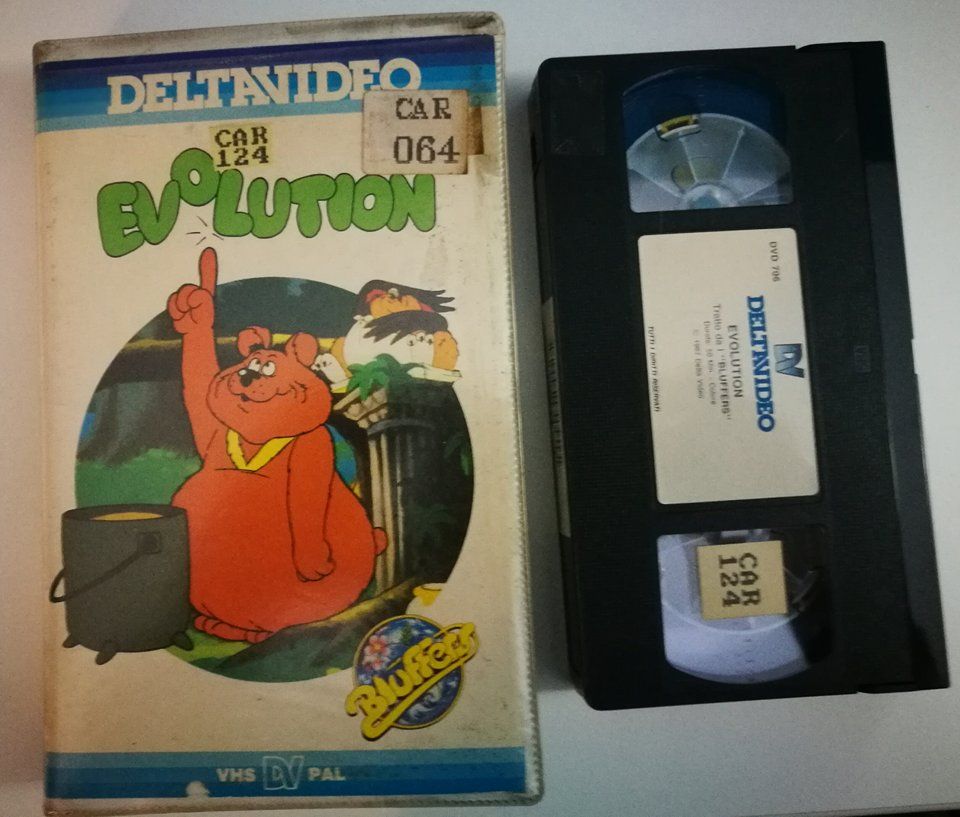 TeknoFilm - VHS – I BLUFFERS - EVOLUTION (1984) - DELTAVIDEO (INEDITO IN DVD) TeknoFilm - VHS – I BLUFFERS - EVOLUTION (1984) - DELTAVIDEO (INEDITO IN DVD)