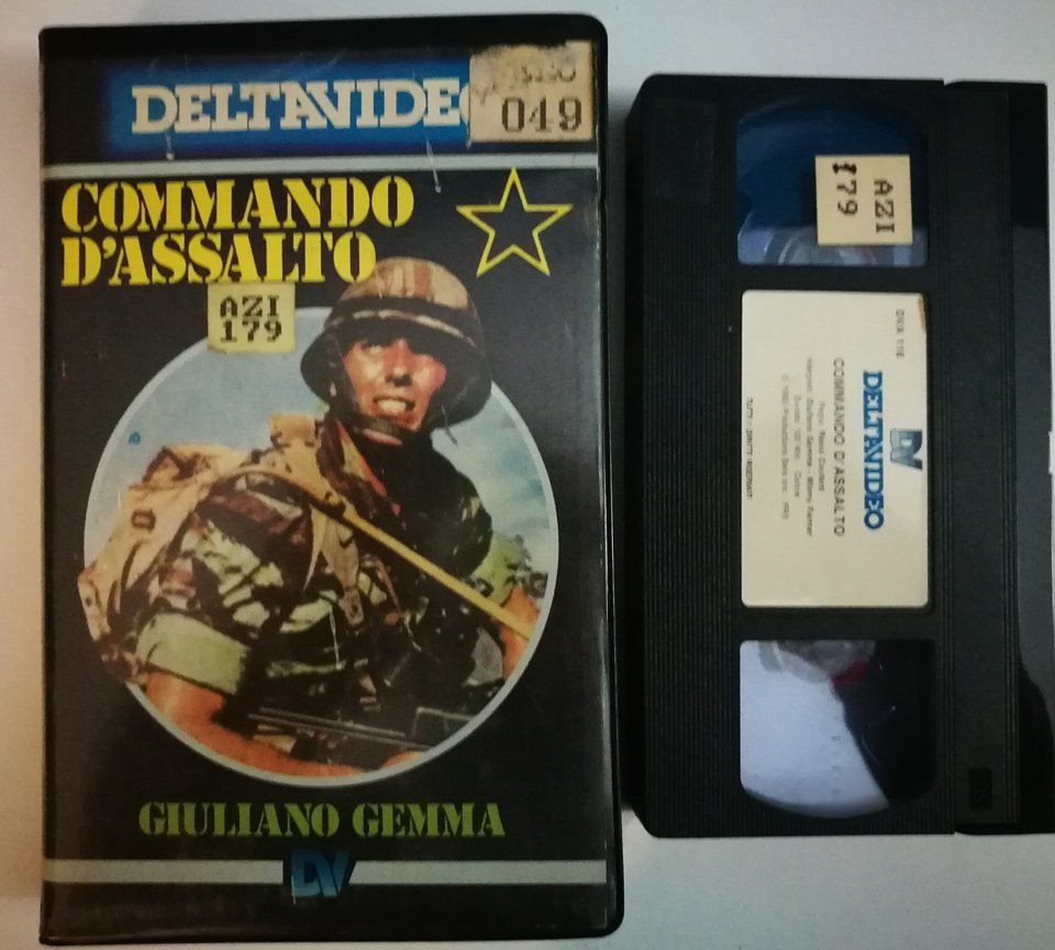 TeknoFilm - VHS – COMMANDO D'ASSALTO di Raoul Coutard (1979) - DELTAVIDEO (INEDITO IN DVD) TeknoFilm - VHS – COMMANDO D'ASSALTO di Raoul Coutard (1979) - DELTAVIDEO (INEDITO IN DVD)