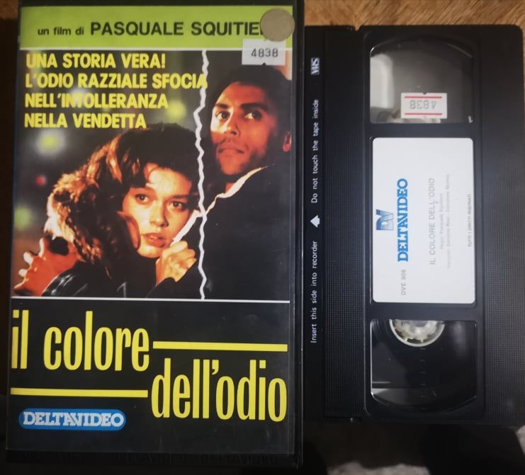 TeknoFilm - VHS – IL COLORE DELL'ODIO di Pasquale Squitieri (1989) - DELTAVIDEO (INEDITO IN DVD) TeknoFilm - VHS – IL COLORE DELL'ODIO di Pasquale Squitieri (1989) - DELTAVIDEO (INEDITO IN DVD)