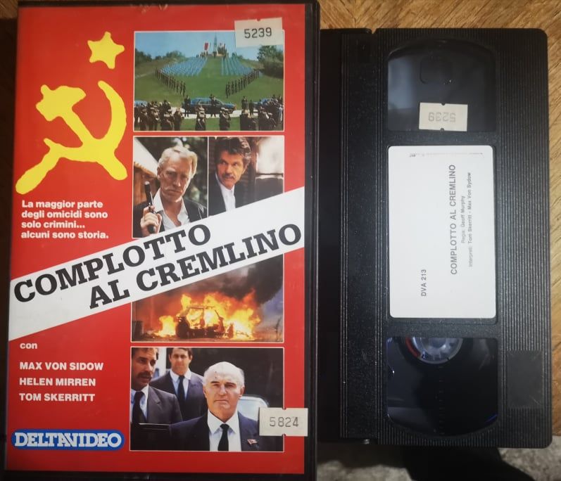 TeknoFilm - VHS – COMPLOTTO AL CREMLINO di Geoff Murphy (1989) - DELTAVIDEO (INEDITO IN DVD) TeknoFilm - VHS – COMPLOTTO AL CREMLINO di Geoff Murphy (1989) - DELTAVIDEO (INEDITO IN DVD)