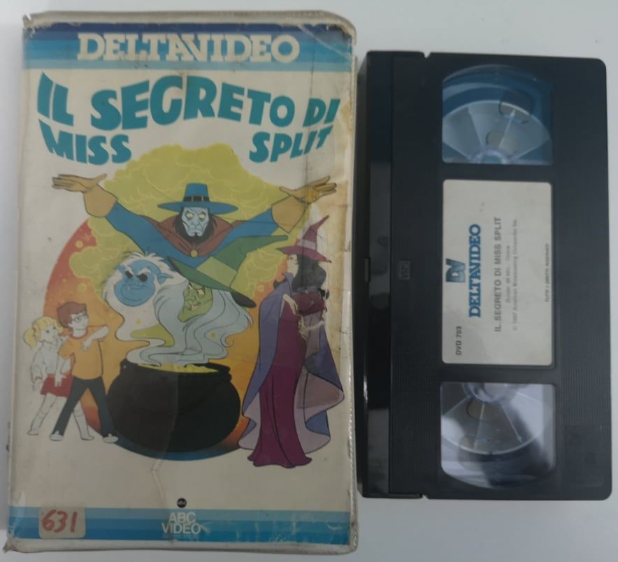 TeknoFilm - VHS – IL SEGRETO DI MISS SPLIT di Charles A. Nichols (1987) - DELTAVIDEO (INEDITO IN DVD) TeknoFilm - VHS – IL SEGRETO DI MISS SPLIT di Charles A. Nichols (1987) - DELTAVIDEO (INEDITO IN DVD)