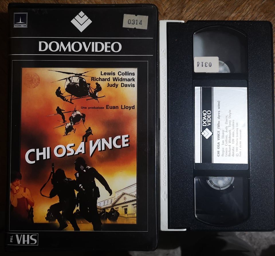 TeknoFilm - VHS – CHI OSA VINCE di Ian Sharp (1982) - DOMOVIDEO TeknoFilm - VHS – CHI OSA VINCE di Ian Sharp (1982) - DOMOVIDEO