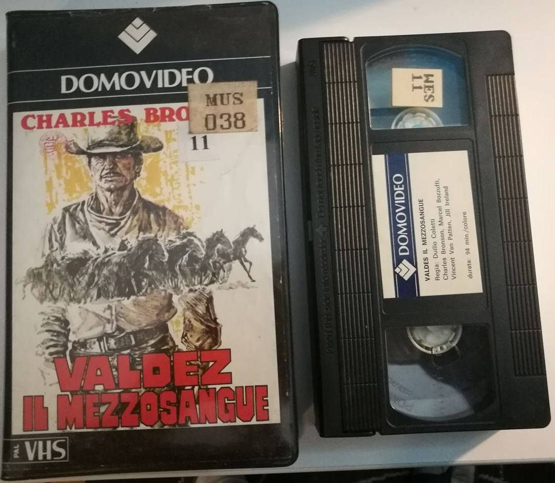 TeknoFilm - VHS – VALDEZ IL MEZZOSANGUE di Duilio Coletti (1973) - DOMOVIDEO TeknoFilm - VHS – VALDEZ IL MEZZOSANGUE di Duilio Coletti (1973) - DOMOVIDEO
