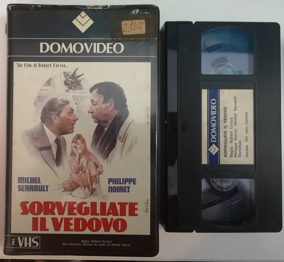 TeknoFilm - VHS – SORVEGLIATE IL VEDOVO di Robert Enrico (1980) - DOMOVIDEO TeknoFilm - VHS – SORVEGLIATE IL VEDOVO di Robert Enrico (1980) - DOMOVIDEO