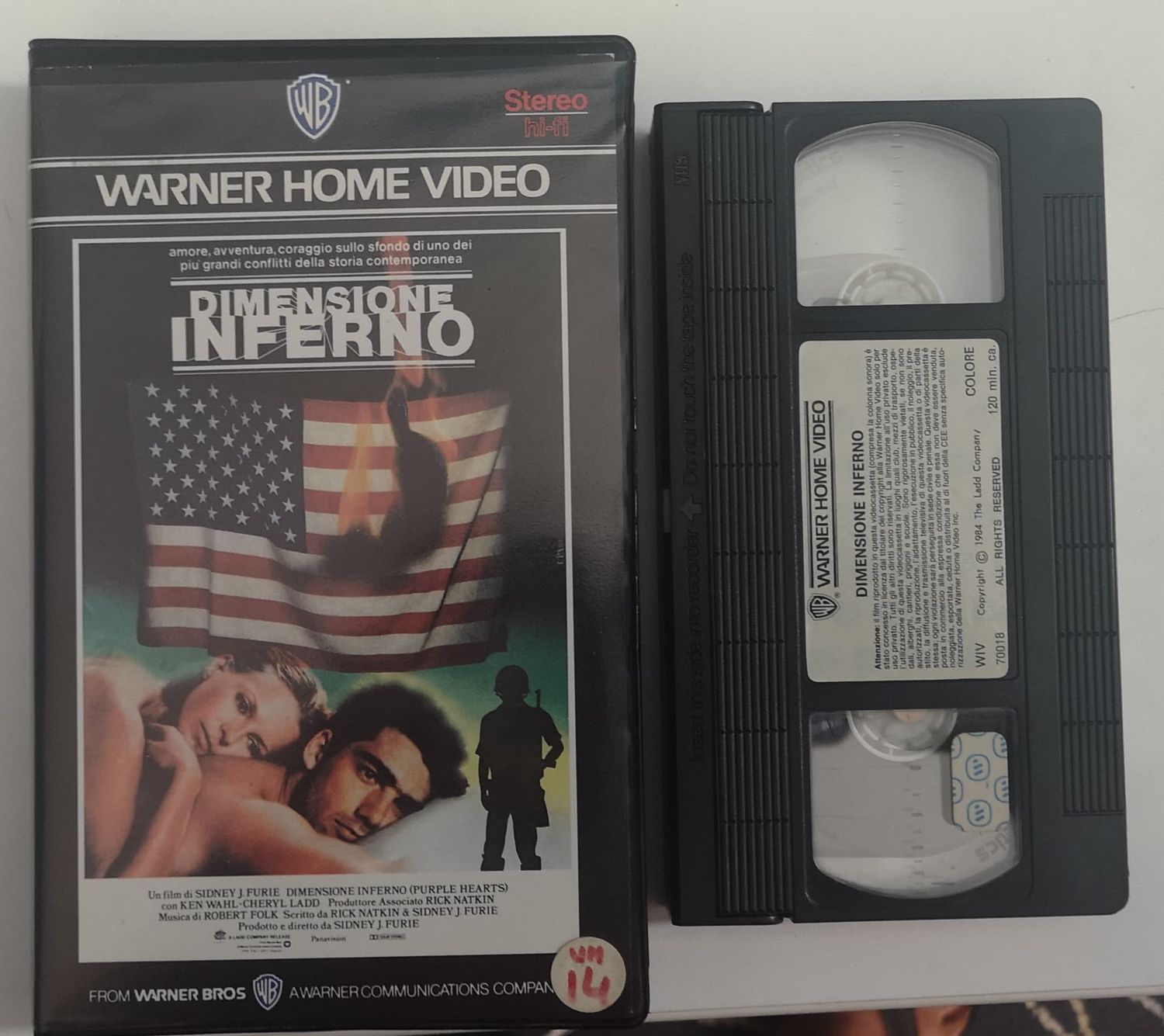 TeknoFilm - VHS – DIMENSIONE INFERNO di Sidney J. Furie (1983) - WARNER BROS (INEDITO IN DVD) TeknoFilm - VHS – DIMENSIONE INFERNO di Sidney J. Furie (1983) - WARNER BROS (INEDITO IN DVD)