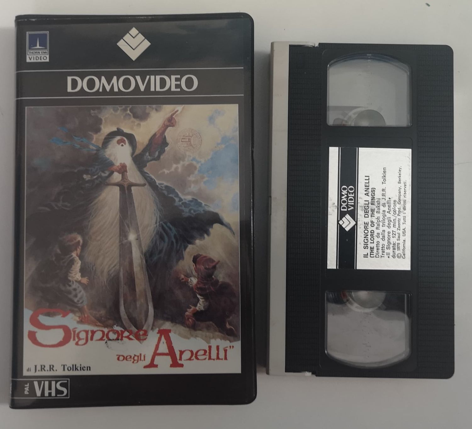 TeknoFilm - VHS – IL SIGNORE DEGLI ANELLI di Ralph Bakshi (1978) - DOMOVIDEO TeknoFilm - VHS – IL SIGNORE DEGLI ANELLI di Ralph Bakshi (1978) - DOMOVIDEO