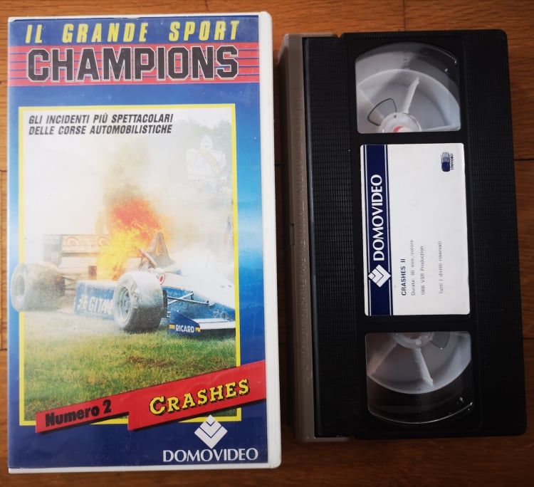 TeknoFilm - VHS – CRASHES NUMERO (1986) - DOMOVIDEO (INEDITO IN DVD) TeknoFilm - VHS – CRASHES NUMERO (1986) - DOMOVIDEO (INEDITO IN DVD)