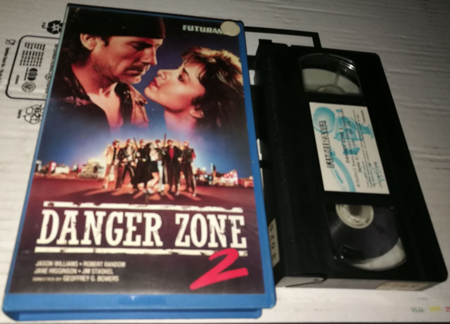 TeknoFilm - VHS – DANGER ZONE 2 di Geoffrey Bower (1988) - FUTURAMA (INEDITO IN DVD) TeknoFilm - VHS – DANGER ZONE 2 di Geoffrey Bower (1988) - FUTURAMA (INEDITO IN DVD)