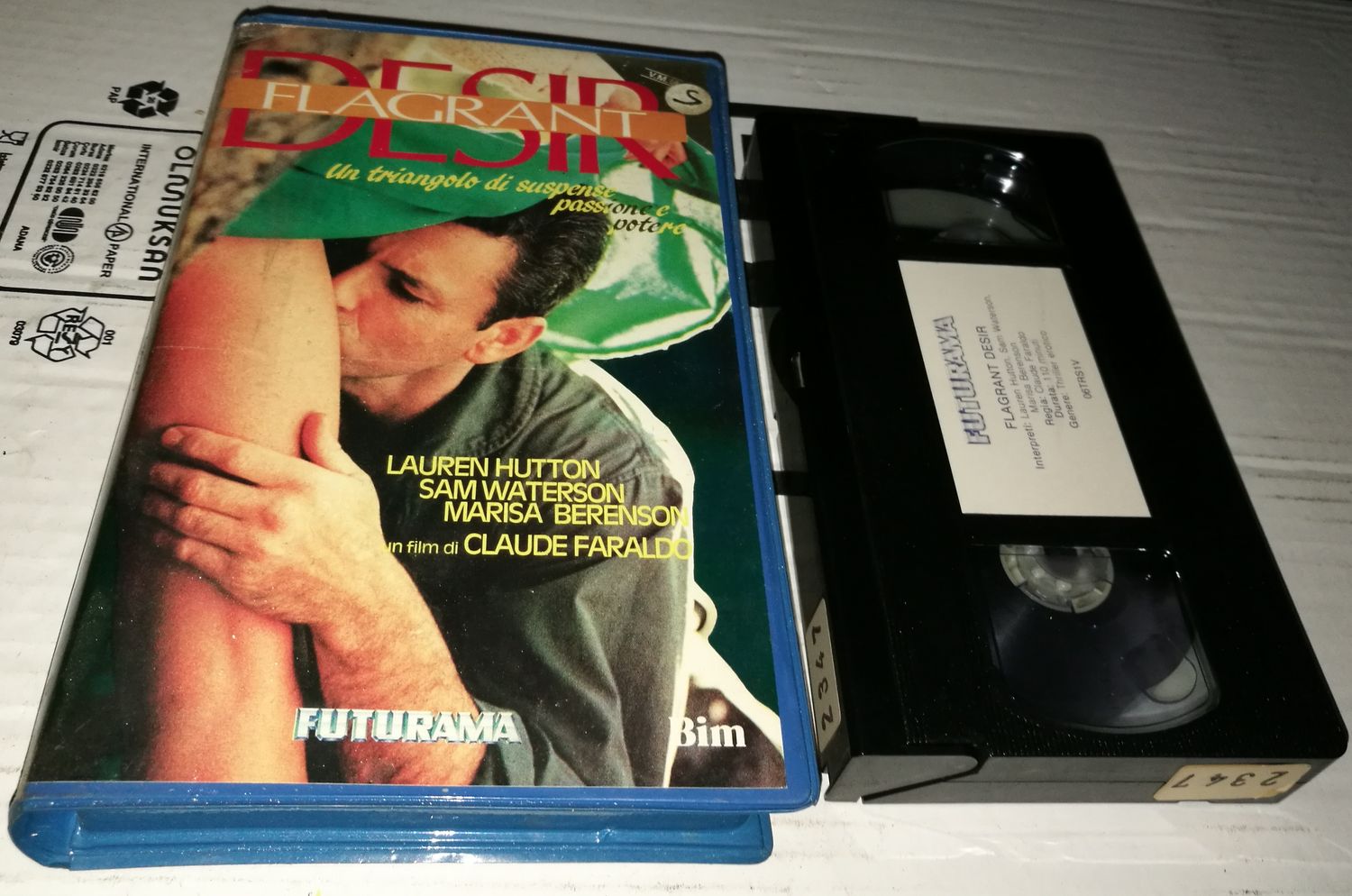 TeknoFilm - VHS – FLAGRANT DESIR di Claude Faraldo (1988) - FUTURAMA (INEDITO IN DVD) TeknoFilm - VHS – FLAGRANT DESIR di Claude Faraldo (1988) - FUTURAMA (INEDITO IN DVD)