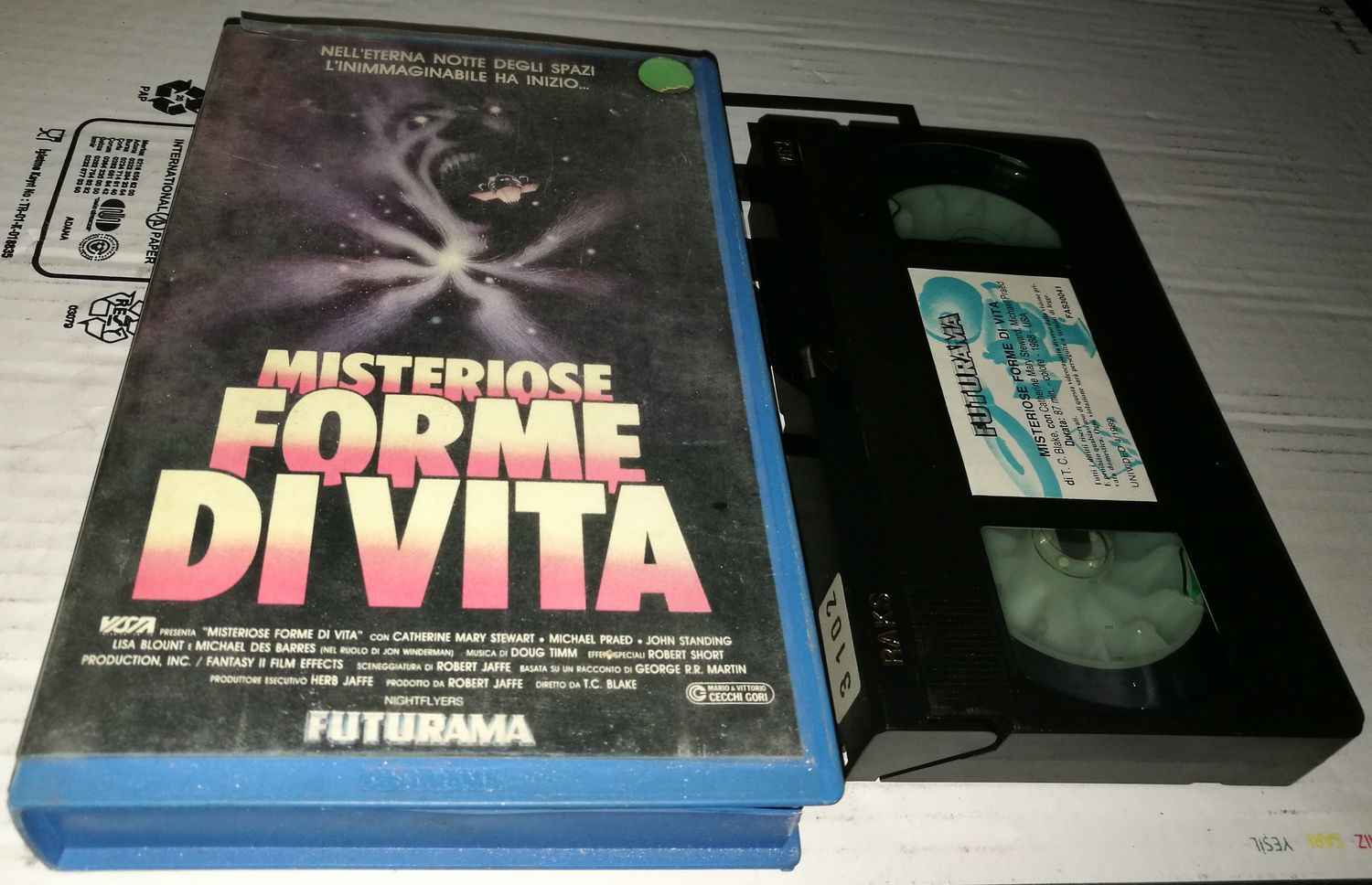 TeknoFilm - VHS – MISTERIOSE FORME DI VITA di Robert Collector (1987) - FUTURAMA (INEDITO IN DVD) TeknoFilm - VHS – MISTERIOSE FORME DI VITA di Robert Collector (1987) - FUTURAMA (INEDITO IN DVD)