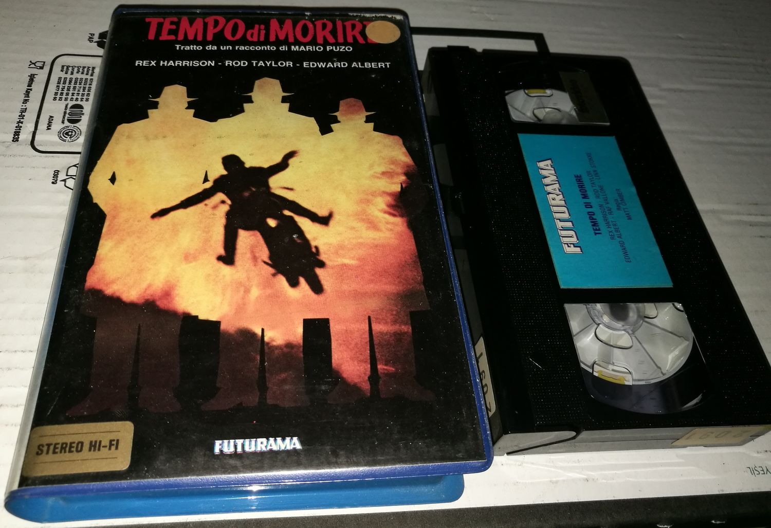 TeknoFilm - VHS – TEMPO DI MORIRE di Matt Cimber (1983) - FUTURAMA (INEDITO IN DVD) TeknoFilm - VHS – TEMPO DI MORIRE di Matt Cimber (1983) - FUTURAMA (INEDITO IN DVD)