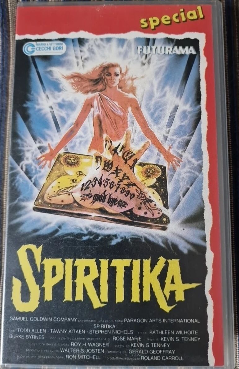 TeknoFilm - 2 VHS – SPIRITIKA e SPIRITIKA 2 - IL GIOCO DEL DIAVOLO di Kevin S. Tenney (1985) - FUTURAMA/MEDUSA TeknoFilm - 2 VHS – SPIRITIKA e SPIRITIKA 2 - IL GIOCO DEL DIAVOLO di Kevin S. Tenney (1985) - FUTURAMA/MEDUSA