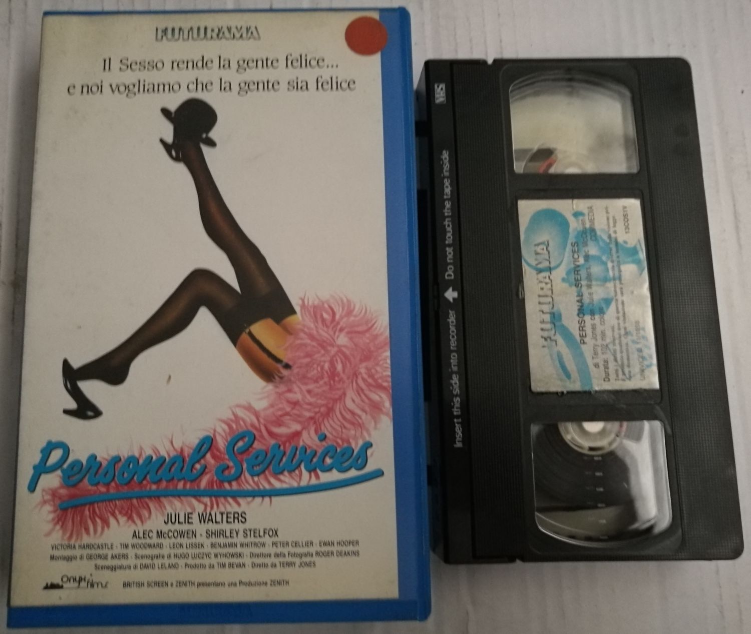 TeknoFilm - VHS – PERSONAL SERVICES di Terry Jones (1986) - FUTURAMA (INEDITO IN DVD) TeknoFilm - VHS – PERSONAL SERVICES di Terry Jones (1986) - FUTURAMA (INEDITO IN DVD)