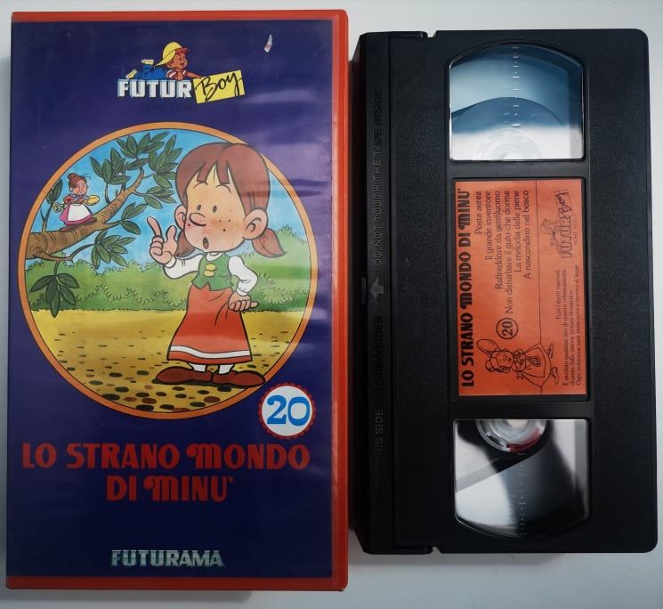 TeknoFilm - VHS – LO STRANO MONDO DI MINU' 20 di Tatsuo Hayakawa (1983) - FUTURAMA TeknoFilm - VHS – LO STRANO MONDO DI MINU' 20 di Tatsuo Hayakawa (1983) - FUTURAMA