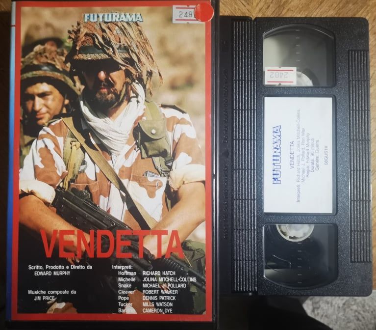 TeknoFilm - VHS – VENDETTA di Edward Murphy (1987) - FUTURAMA (INEDITO IN DVD) TeknoFilm - VHS – VENDETTA di Edward Murphy (1987) - FUTURAMA (INEDITO IN DVD)