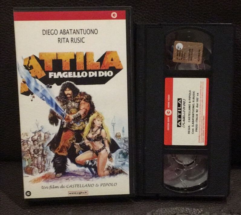 TeknoFilm - VHS – ATTILA FLAGELLO DI DIO di Castellano e Pipolo (1982) - CECCHI GORI HOME VIDEO TeknoFilm - VHS – ATTILA FLAGELLO DI DIO di Castellano e Pipolo (1982) - CECCHI GORI HOME VIDEO