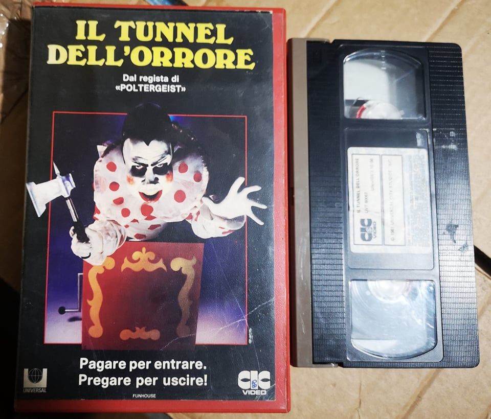 TeknoFilm - VHS – IL TUNNEL DELL'ORRORE di Tobe Hooper(1981) - CIC TeknoFilm - VHS – IL TUNNEL DELL'ORRORE di Tobe Hooper(1981) - CIC
