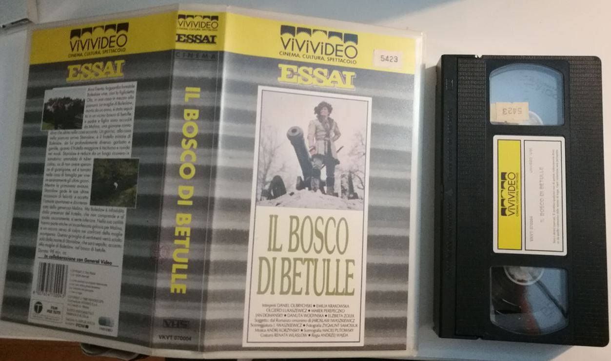 TeknoFilm – VHS – IL BOSCO DI BETULLE di Andrzej Wajda (1970) - VIVIVIDEO (INEDITO IN DVD) TeknoFilm – VHS – IL BOSCO DI BETULLE di Andrzej Wajda (1970) - VIVIVIDEO (INEDITO IN DVD)