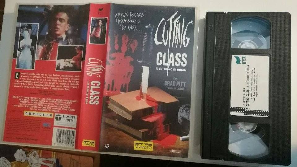 TeknoFilm – VHS – CUTTING CLASS - IL RITORNO DI BRIAN di Rospo Pallenberg (1989) - VIVIVIDEO (INEDITO IN DVD) TeknoFilm – VHS – CUTTING CLASS - IL RITORNO DI BRIAN di Rospo Pallenberg (1989) - VIVIVIDEO (INEDITO IN DVD)